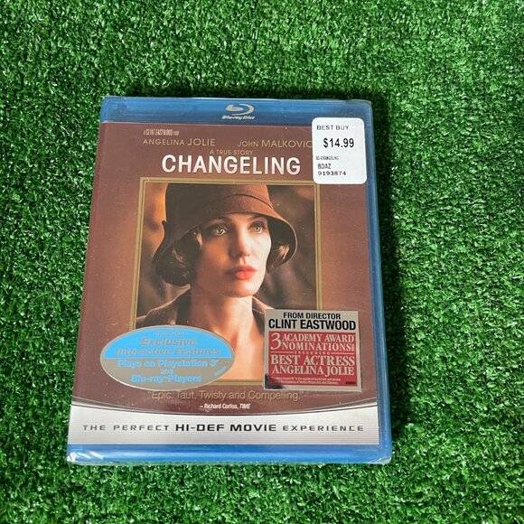Changeling Blu-ray Disc Includes Exclusive Interactive Features NEW - Picture 1 of 7